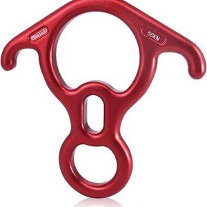 Rescue Figure,8 Descender Large Bent-Ear Belaying and Rappelling Gear (1  Pack
